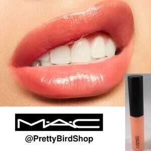 Last one! MAC ORANGEDESCENCE Lip gloss NEW Lipglass ultra rare